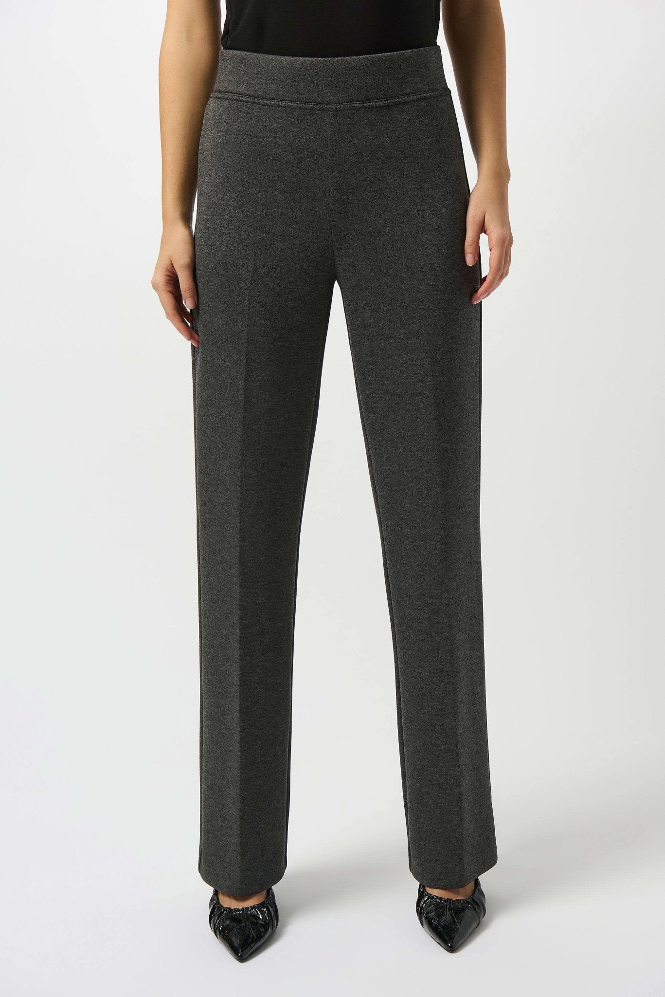 Joseph Ribkoff Scuba Jersey Wide - Leg PantsBottomsPosh Boutique