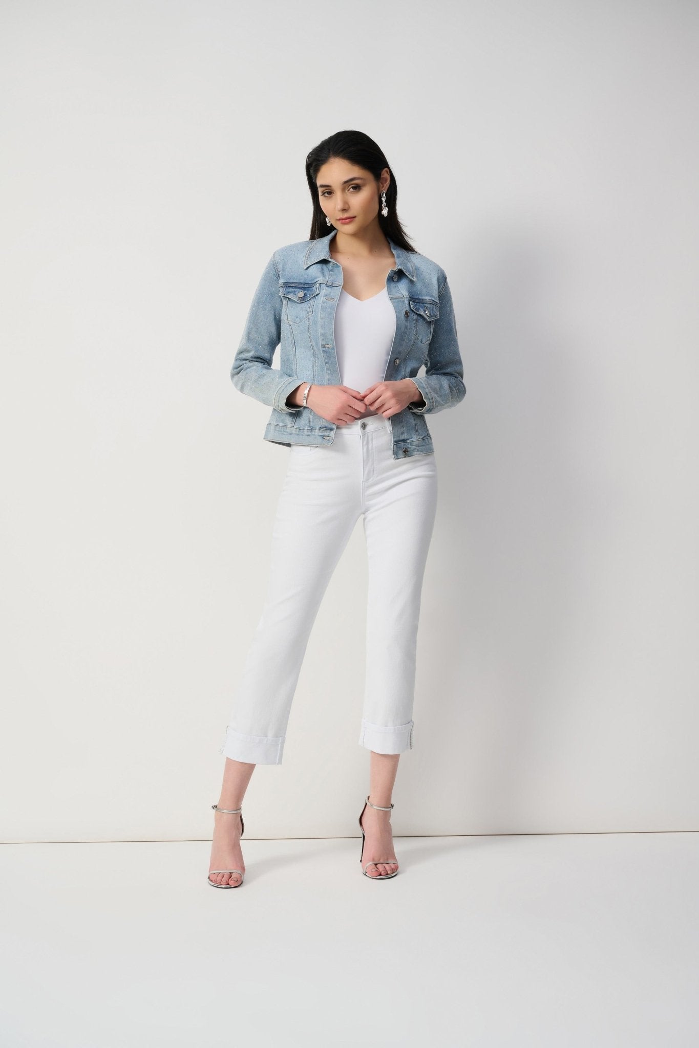 Joseph Ribkoff Slim Cropped JeanBottomsPosh Boutique