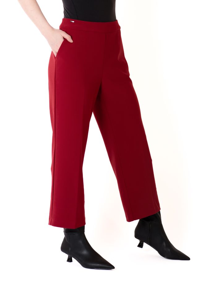 Jolie Crop Crepe Pant