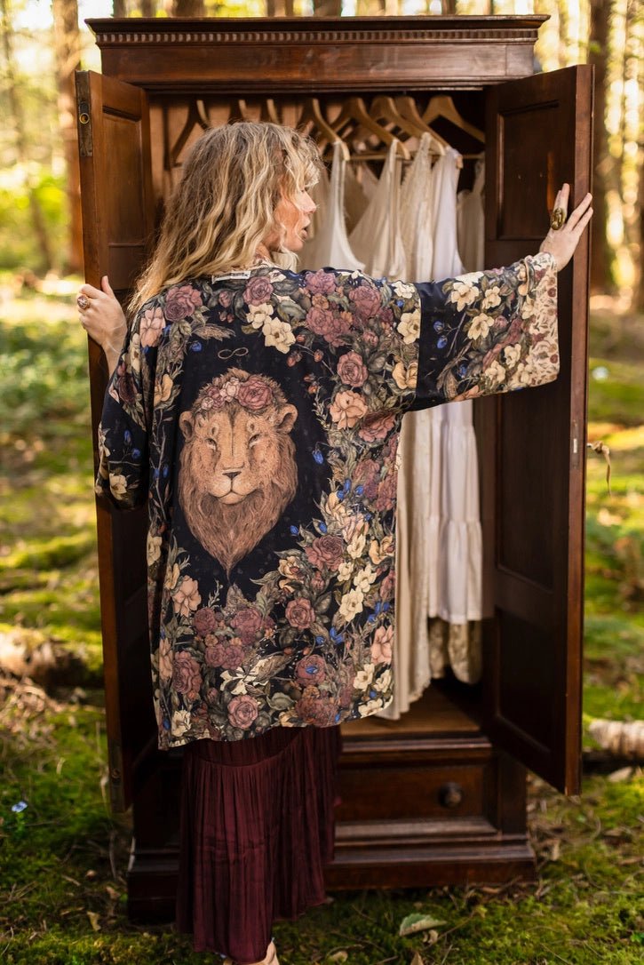Lionheart Matinée Duster KimonoPosh Boutique