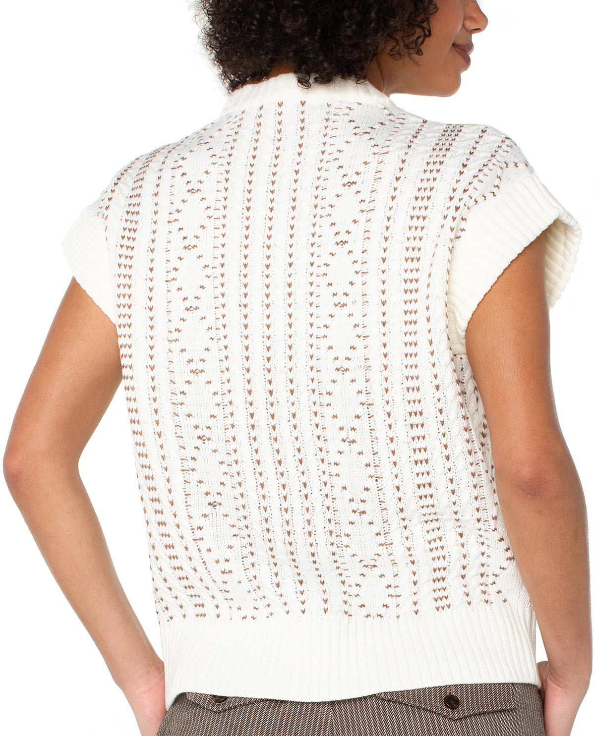 Liverpool Cap Sleeve SweaterSweatersPosh Boutique