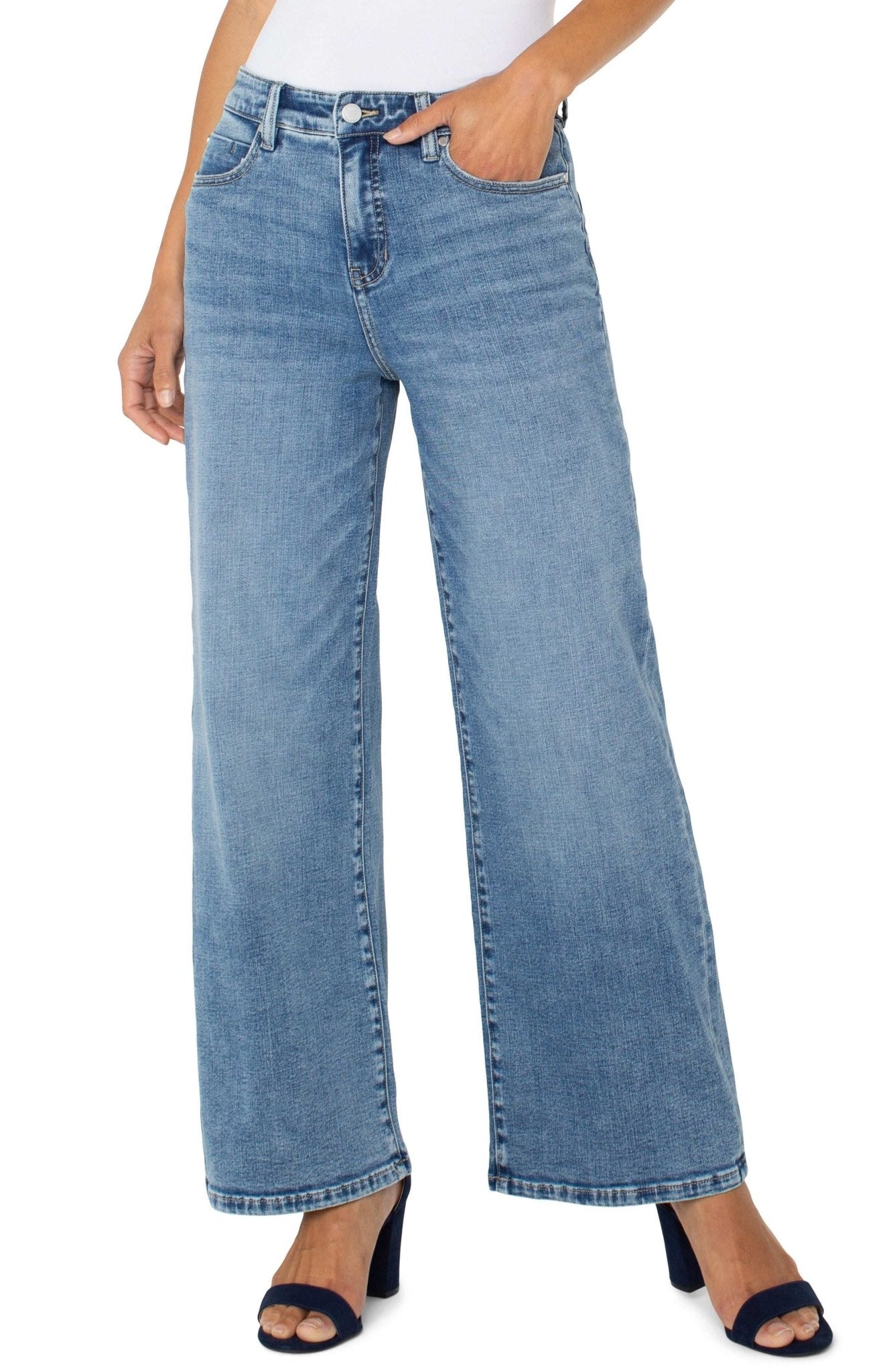Liverpool The Stride JeansBottomsPosh Boutique