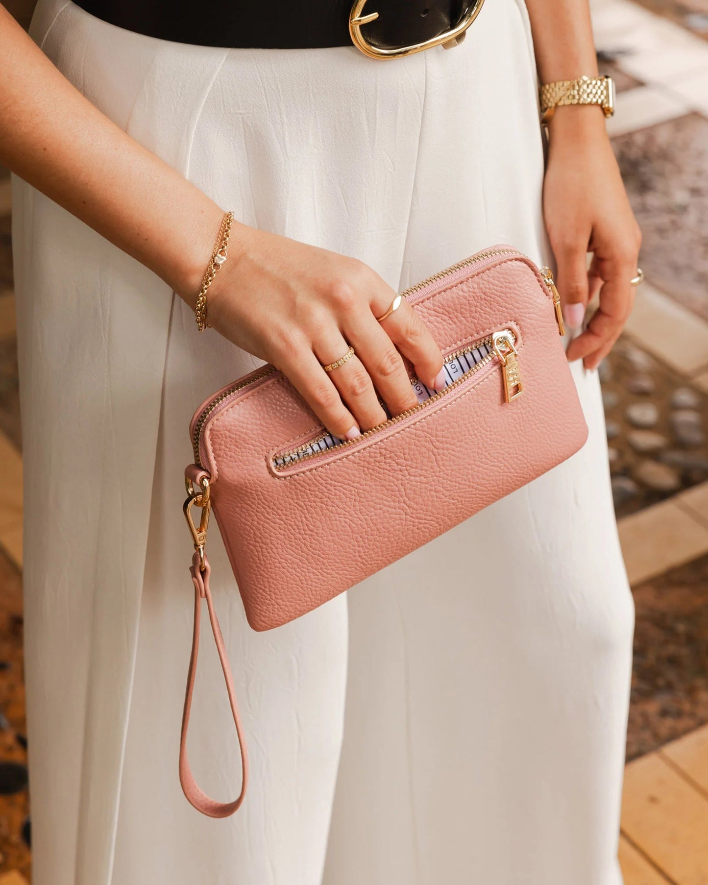 Louenhide Poppy Wristlet - SpiceHandbagsPosh Boutique