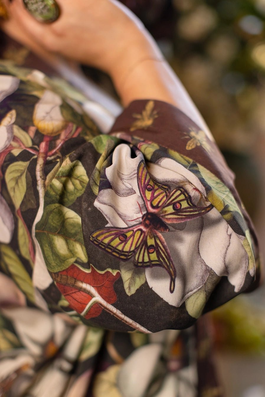 Market of Stars Fleur De Lune Crop KimonoScarvesPosh Boutique