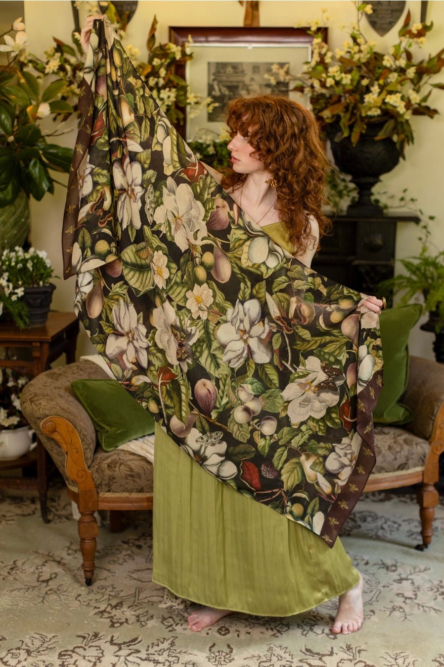 Market of Stars Fleur De Lune ScarfScarvesPosh Boutique