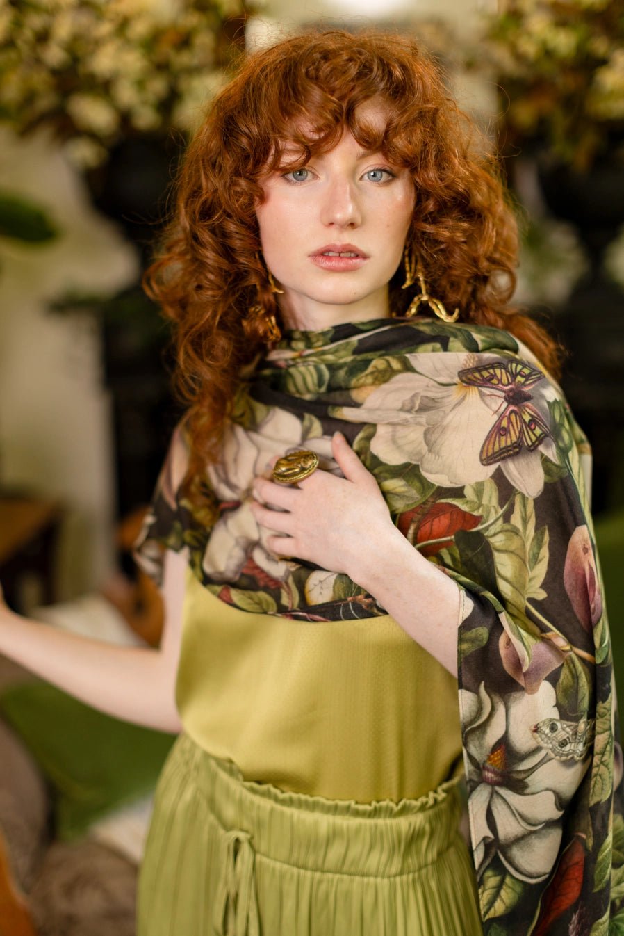 Market of Stars Fleur De Lune ScarfScarvesPosh Boutique