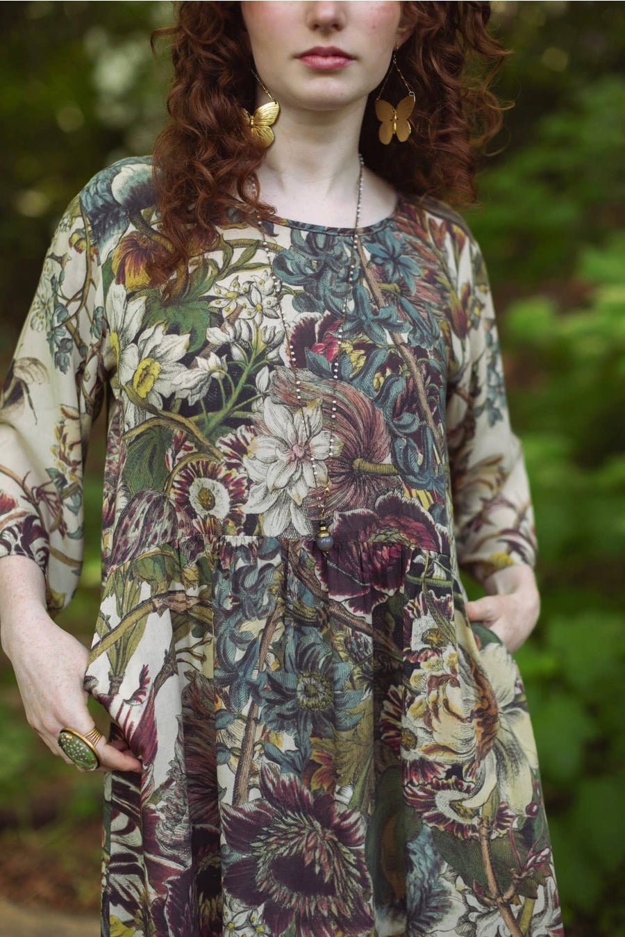 Market of Stars Love Grows Wild Tunic DressDressesPosh Boutique