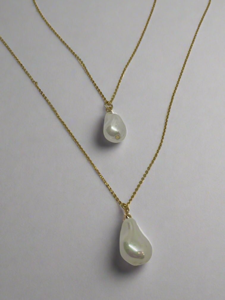 Merx Drop Pearl NecklaceJewelryPosh Boutique