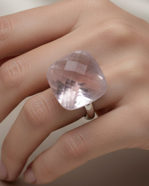 Merx Square Quartz RingJewelryPosh Boutique