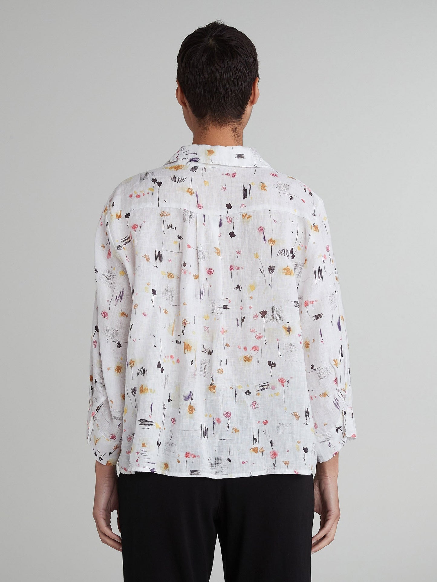 Posh Linen Crop ShirtTopsPosh Boutique