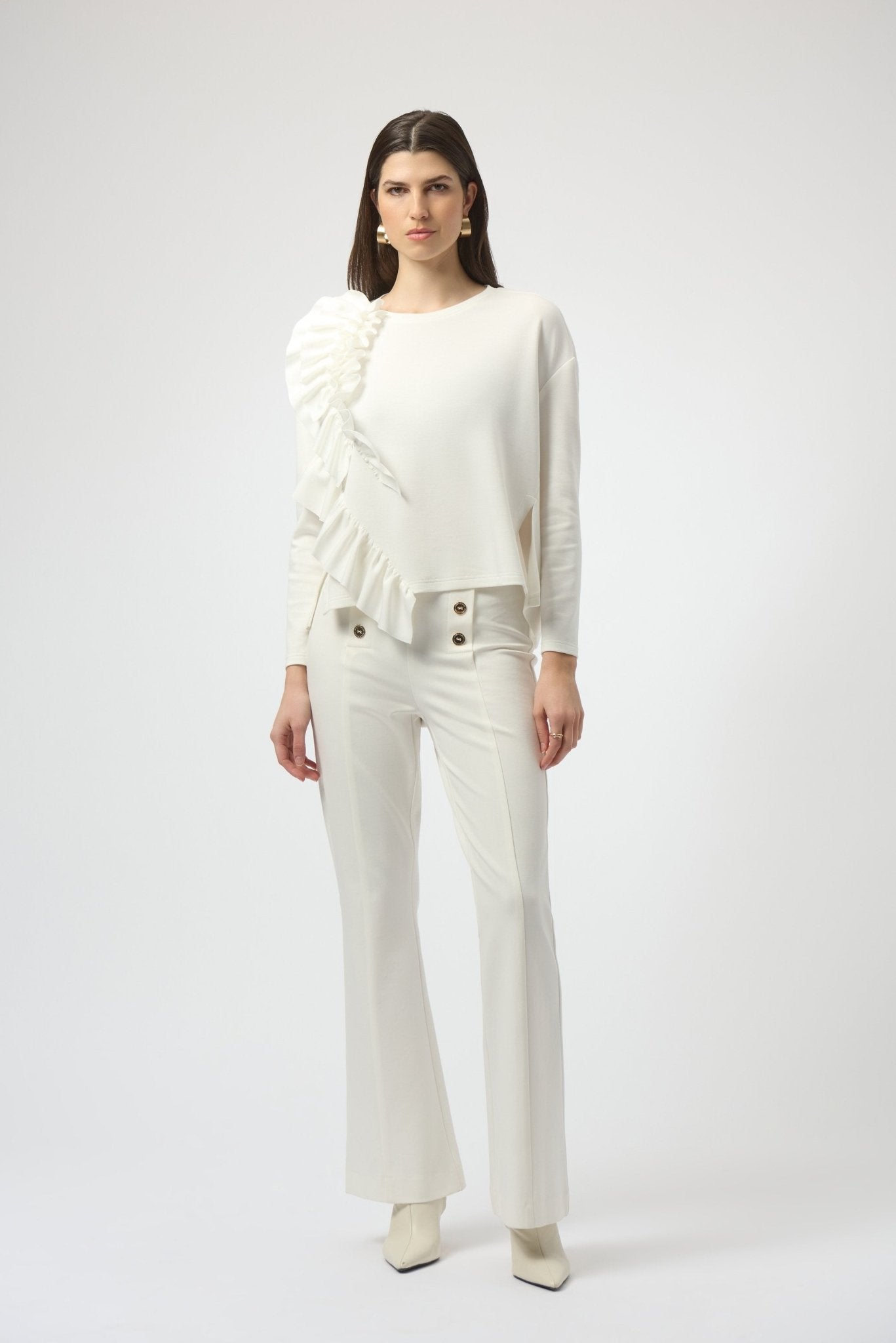 Ruffled TopTopsPosh Boutique