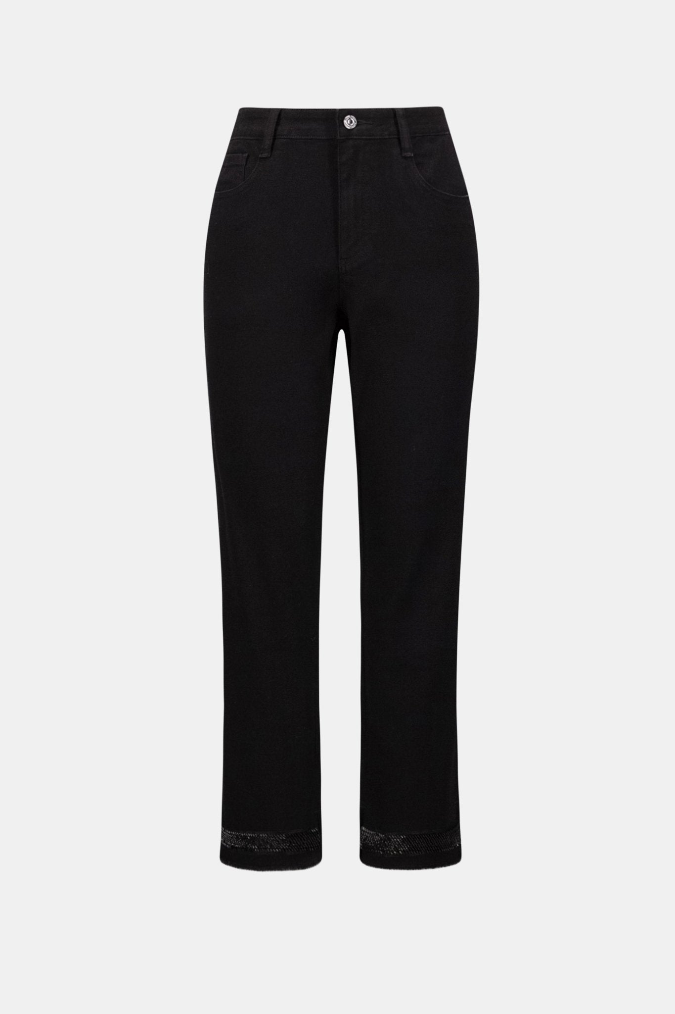 Slim Leg Jeans With Bead DetailPosh Boutique