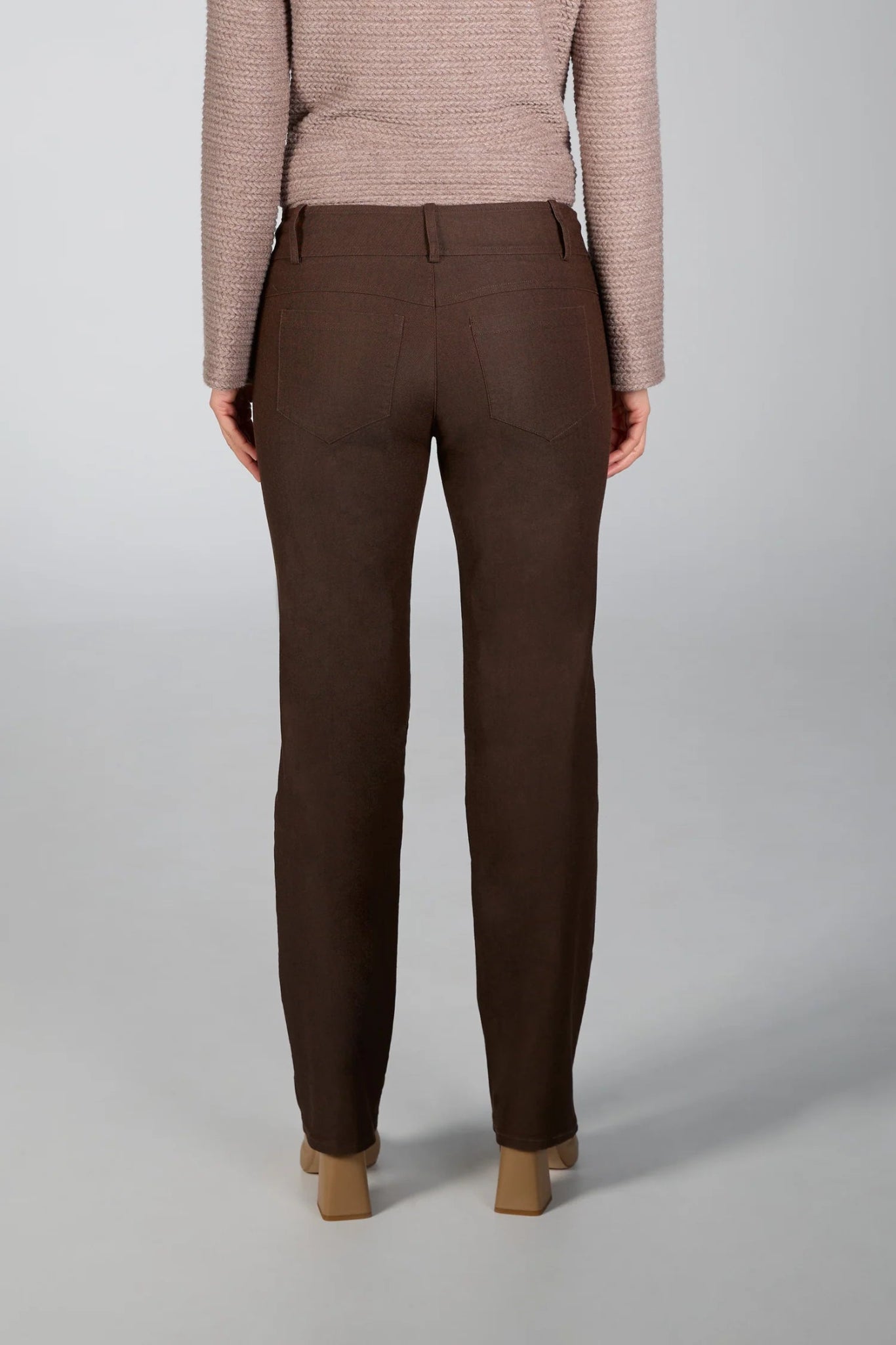 Stretch Denim Straight Leg JeanPantsPosh Boutique