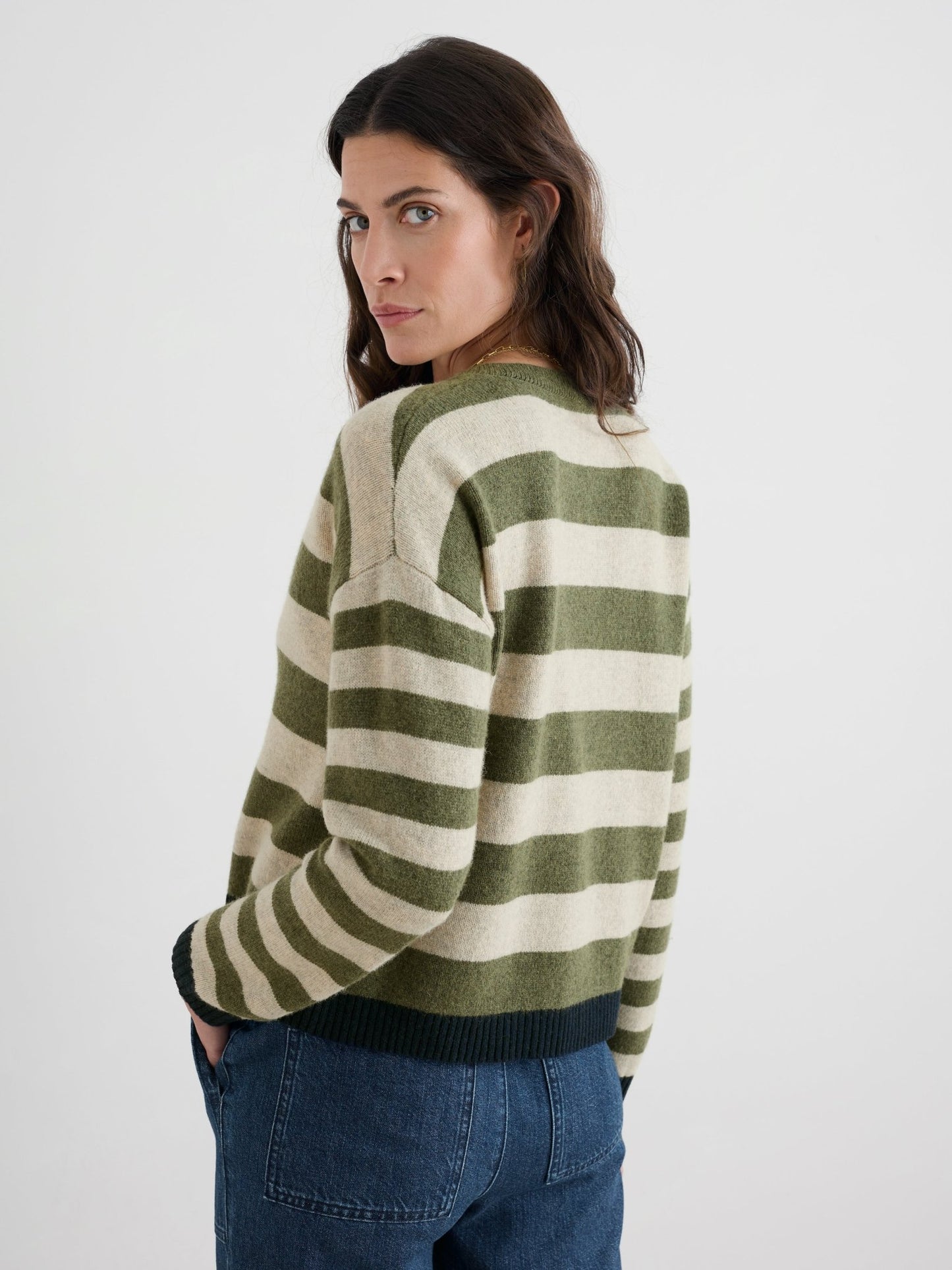 Striped CardiganSweatersPosh Boutique