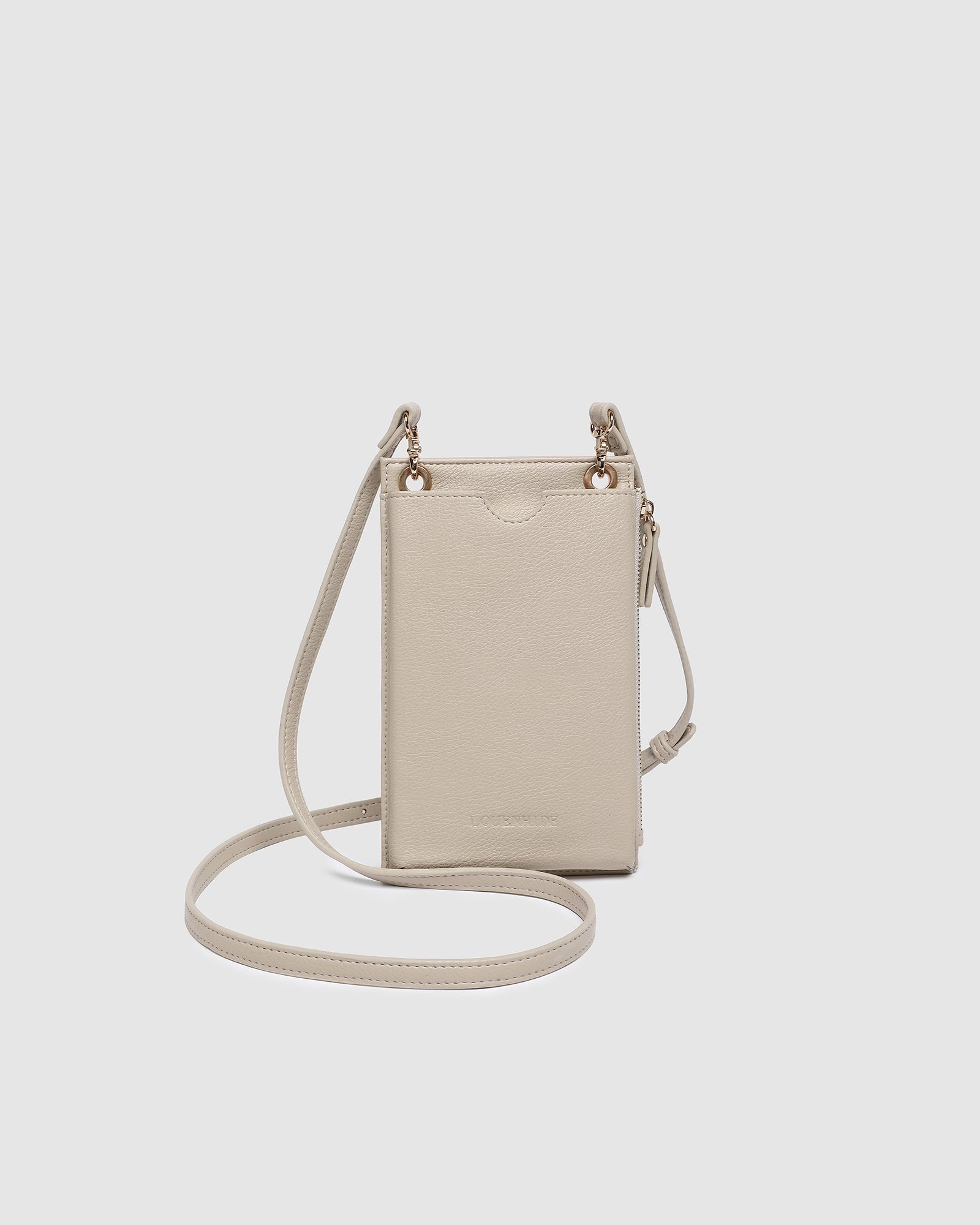 Suki RFID Phone Bag AlmondHandbagsPosh Boutique