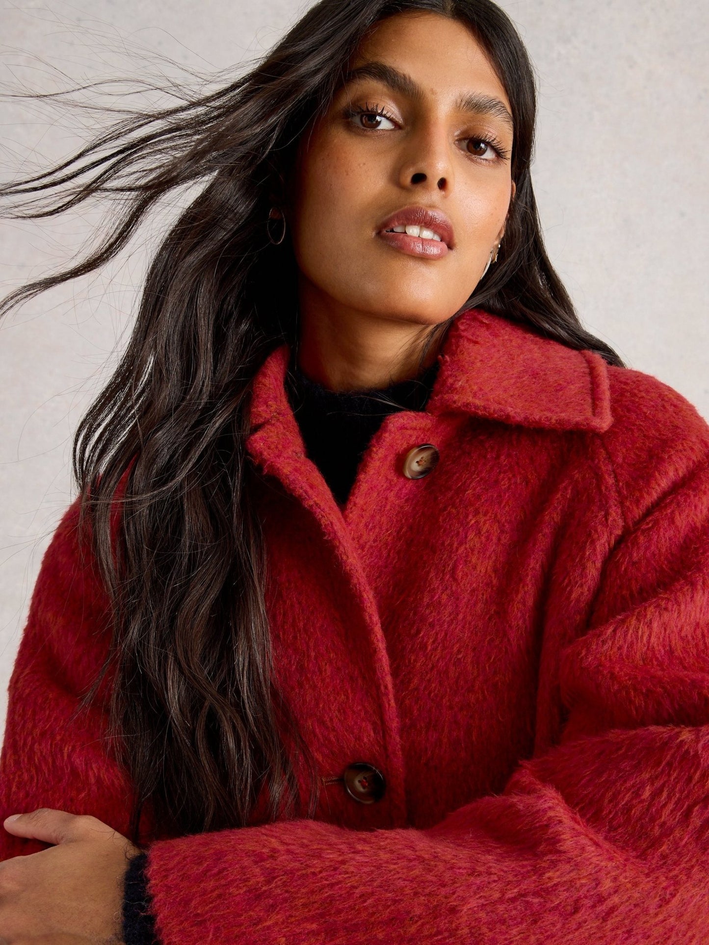 White Stuff Kelsey Wool Blend CoatJacketsPosh Boutique