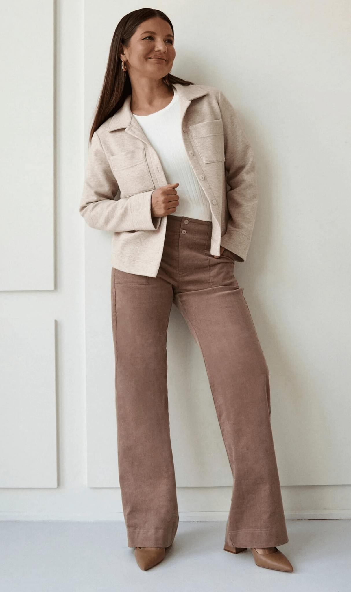 Wide Leg Corduroy PantPantsPosh Boutique