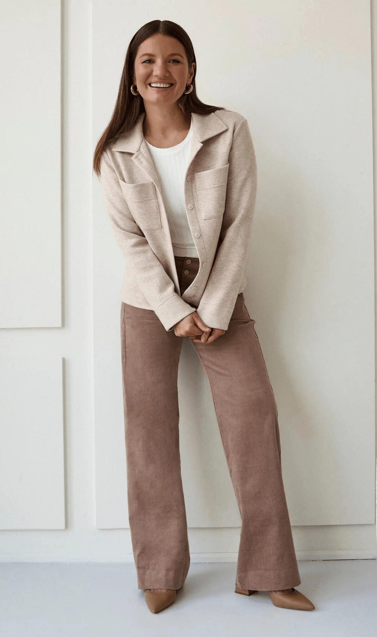 Wide Leg Corduroy PantPantsPosh Boutique