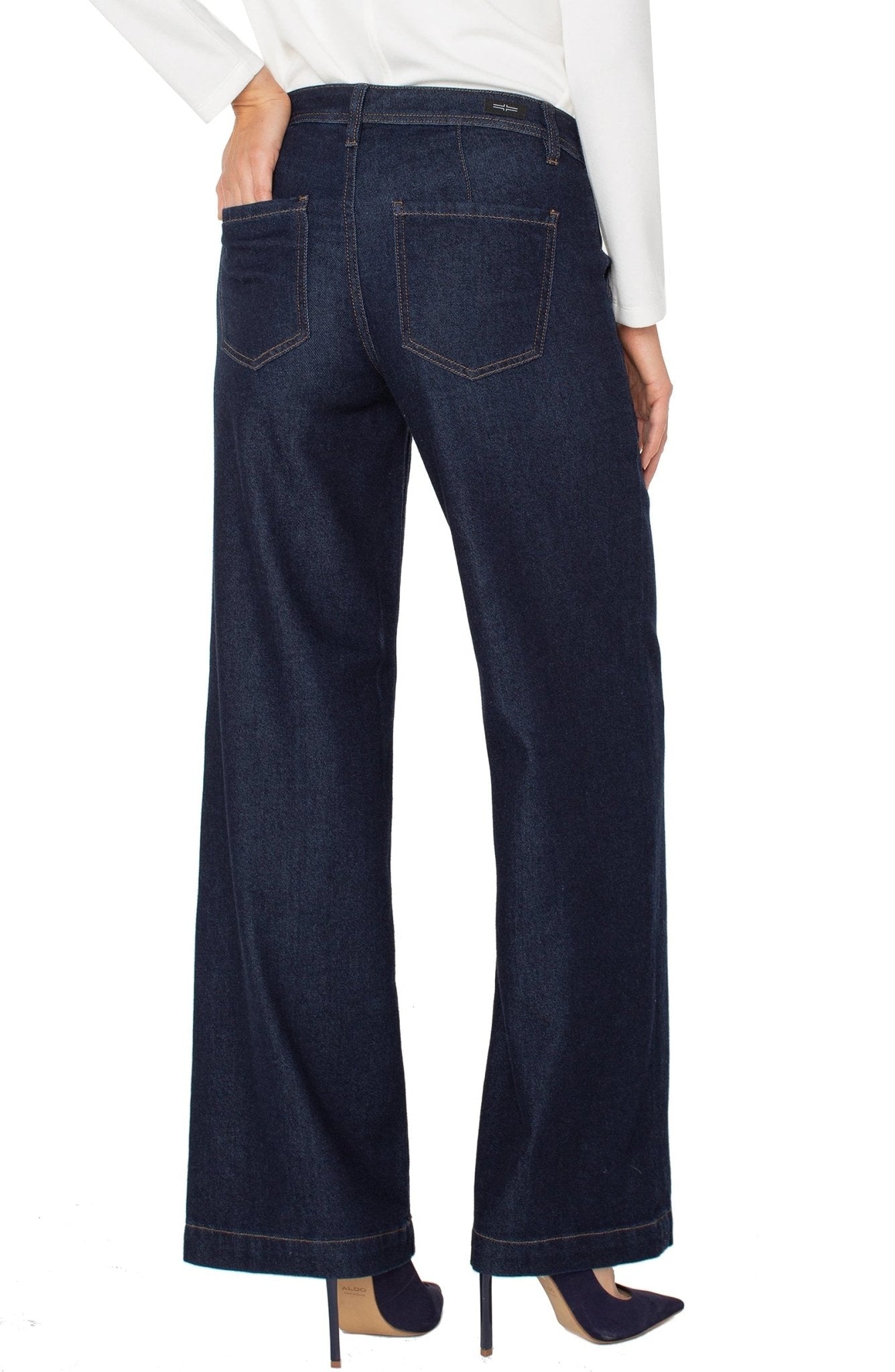 Wide Leg Denim TrouserDenimPosh Boutique