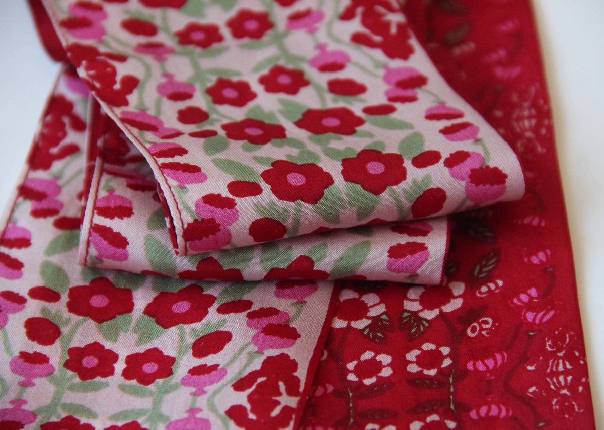 Windsor Rouge Ribbon ScarfScarvesPosh Boutique