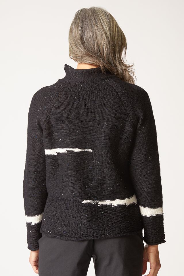 Mixed Cable Stitch Pullover