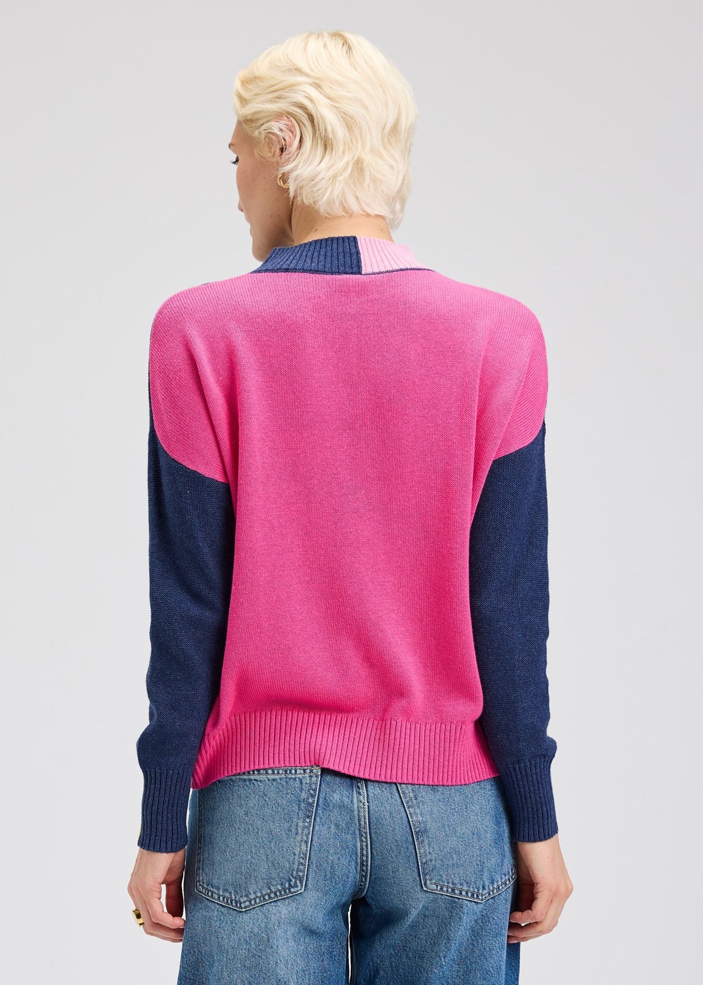 Zaket & Plover Colour Block SweaterSweatersPosh Boutique