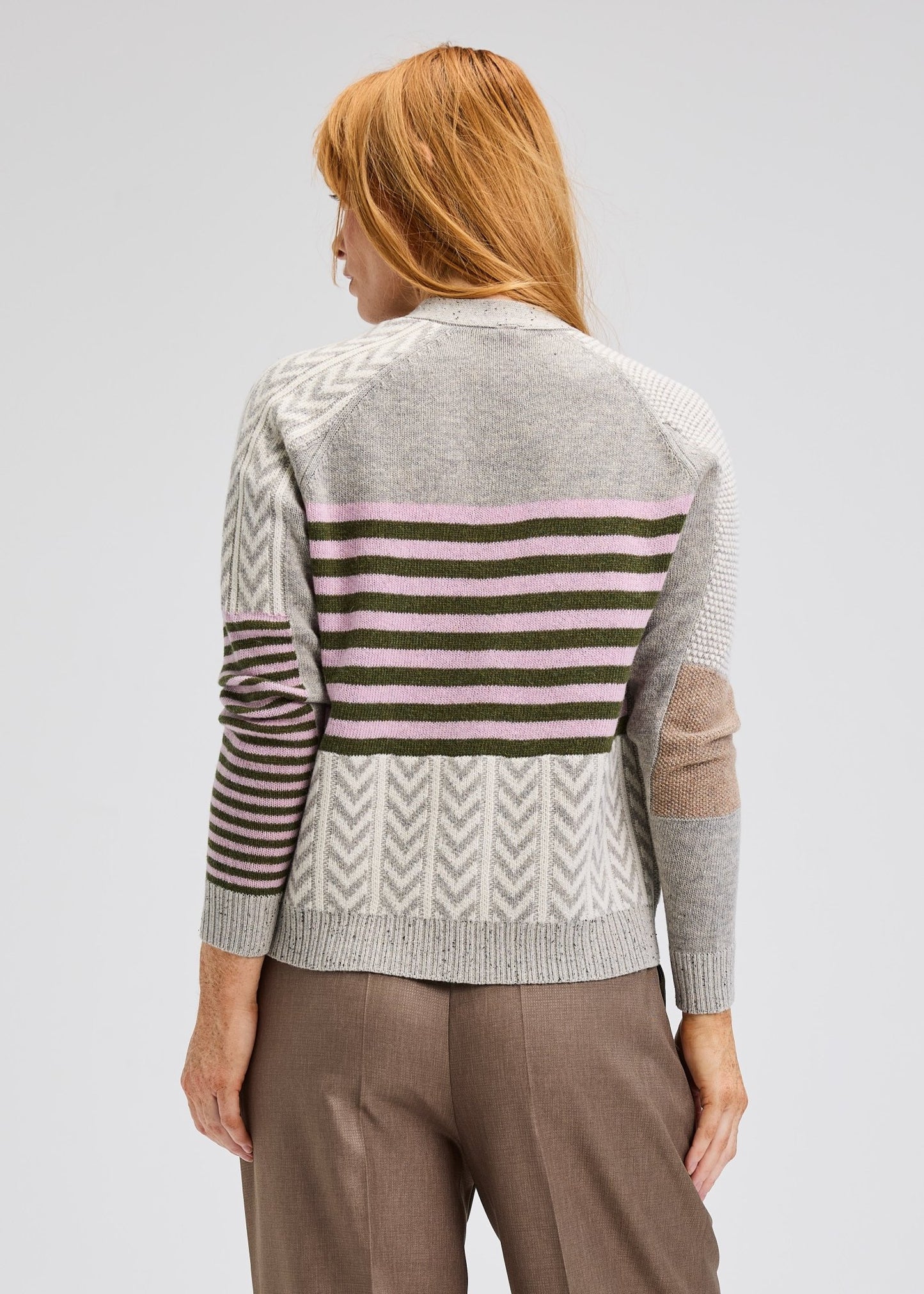 Zaket & Plover Marl Textured CardiSweatersPosh Boutique