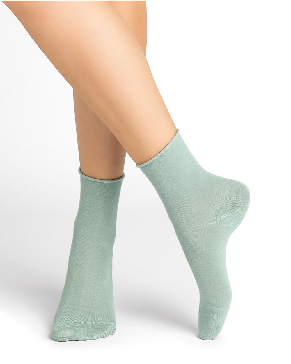 Bleuforêt Velvety Cotton Roll Top SocksSocksPosh Boutique