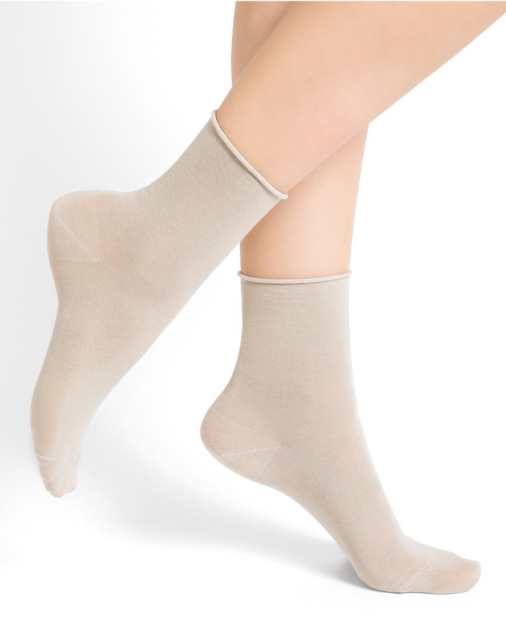 Bleuforêt Velvety Cotton Roll Top SocksSocksPosh Boutique