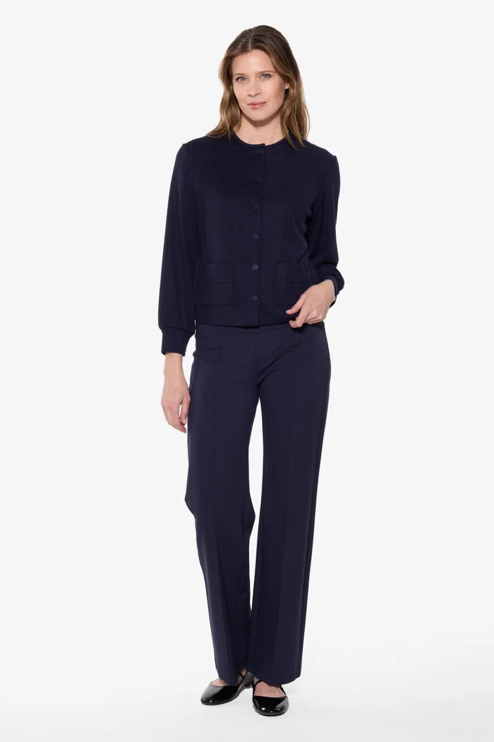Slip-On Wide Leg Pant
