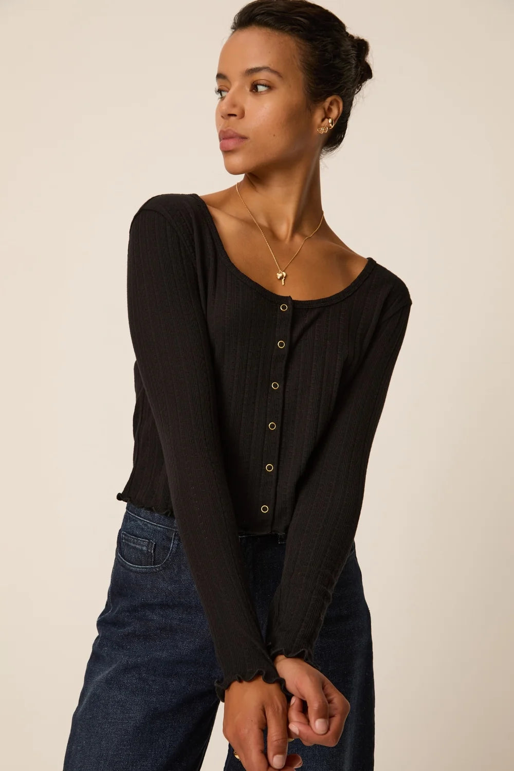 Zoe Black T-Shirt