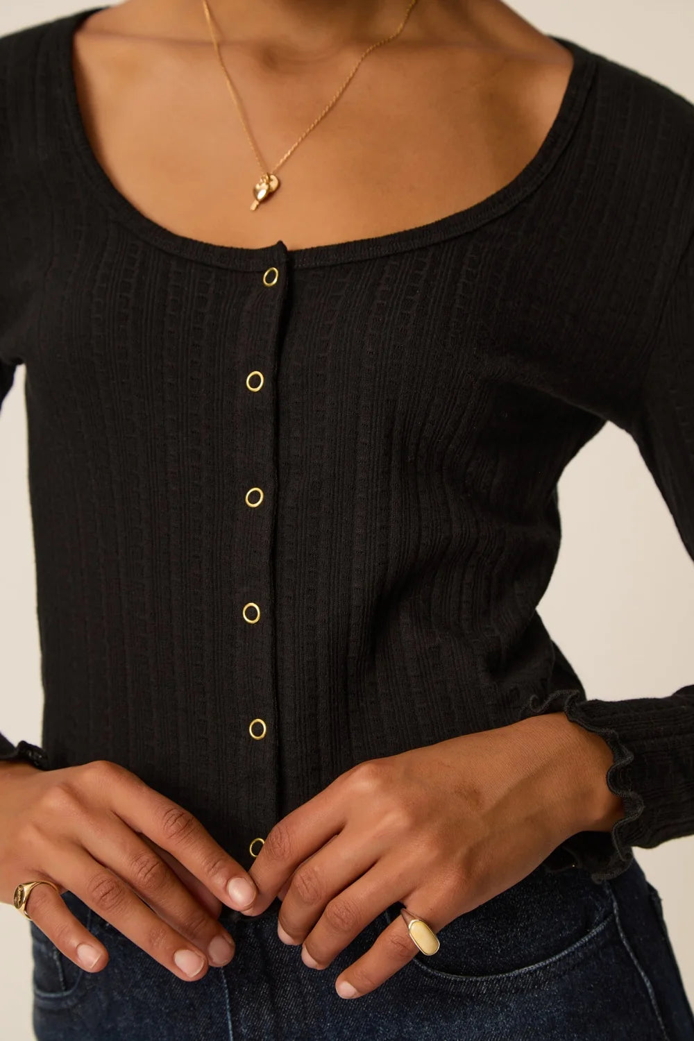 Zoe Black T-Shirt