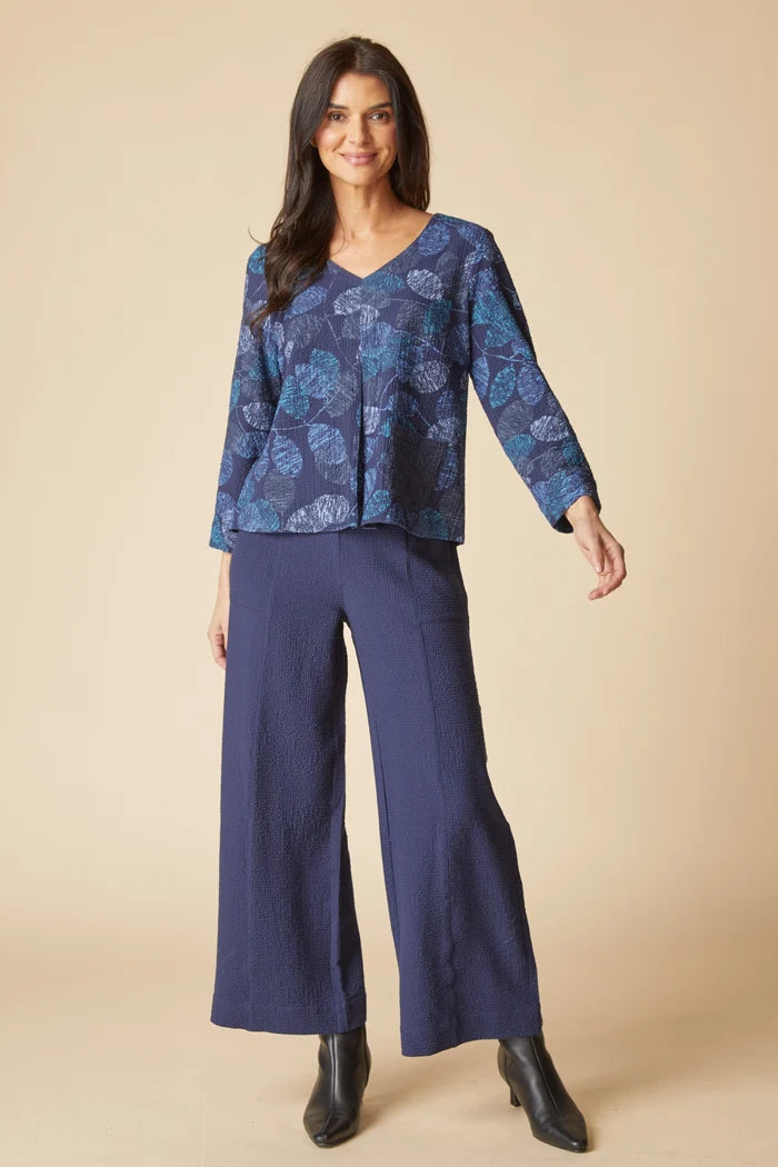 Crinkle Pleat Top