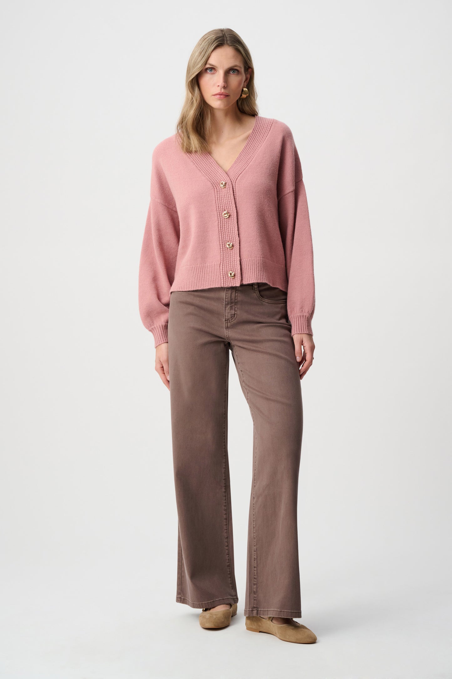Goldie Mink Wide Leg Jean