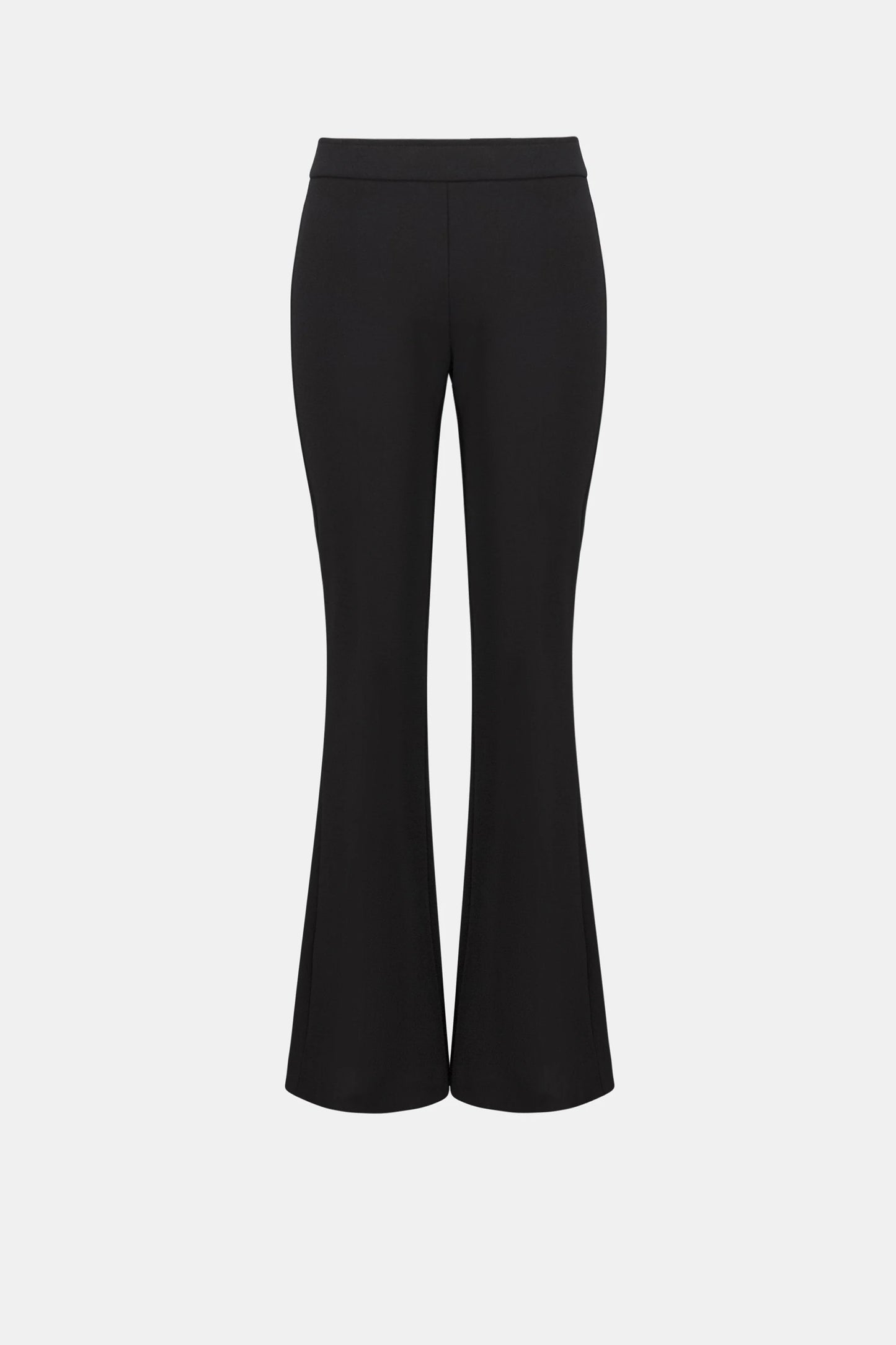 Scuba Crepe Flared Pull-On Pants