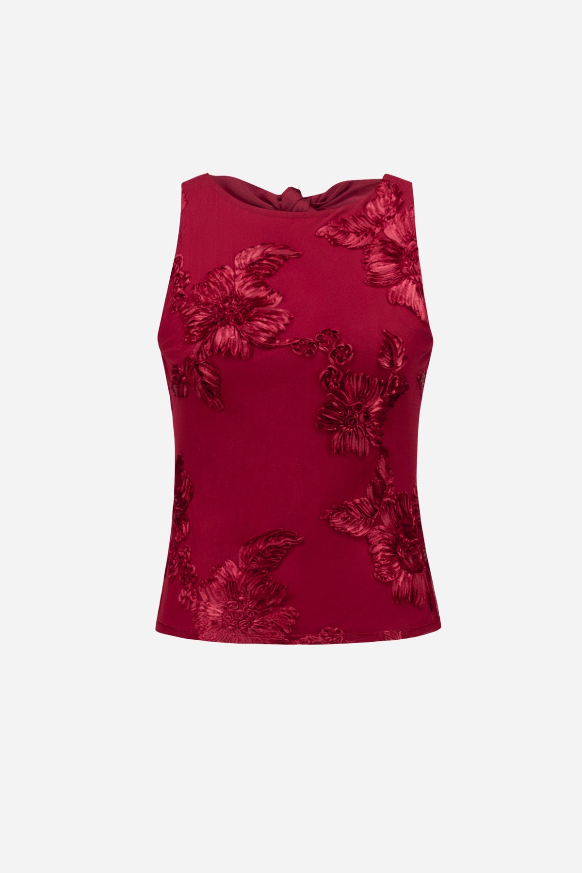 Embellished Sleeveless Top