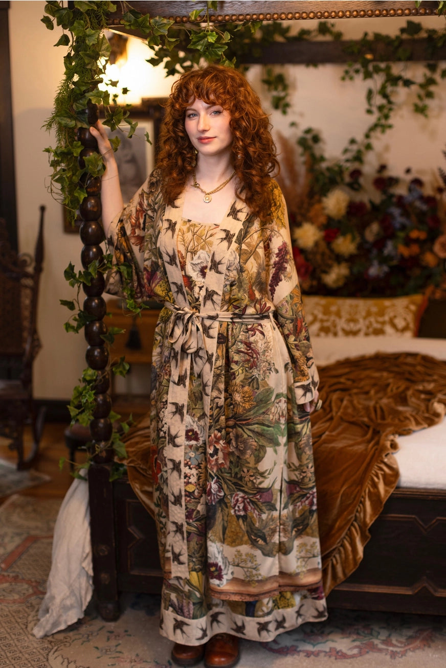 Golden Hour Duster Kimono Robe
