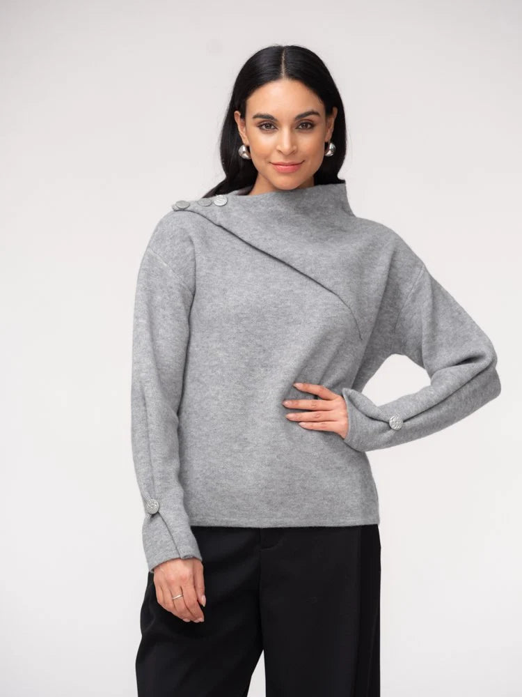Mock Neck Pullover