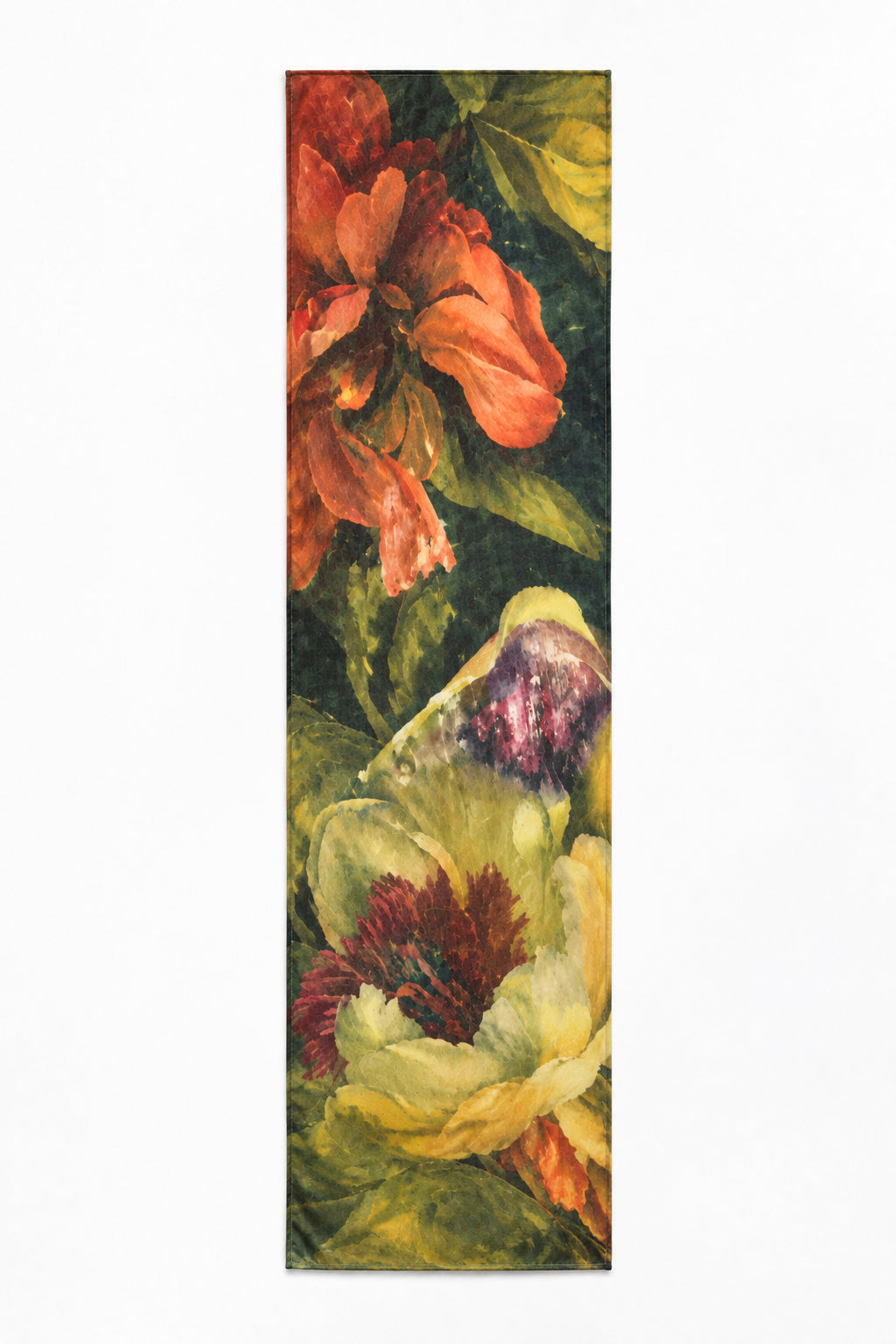 Floral Portrait Scarf