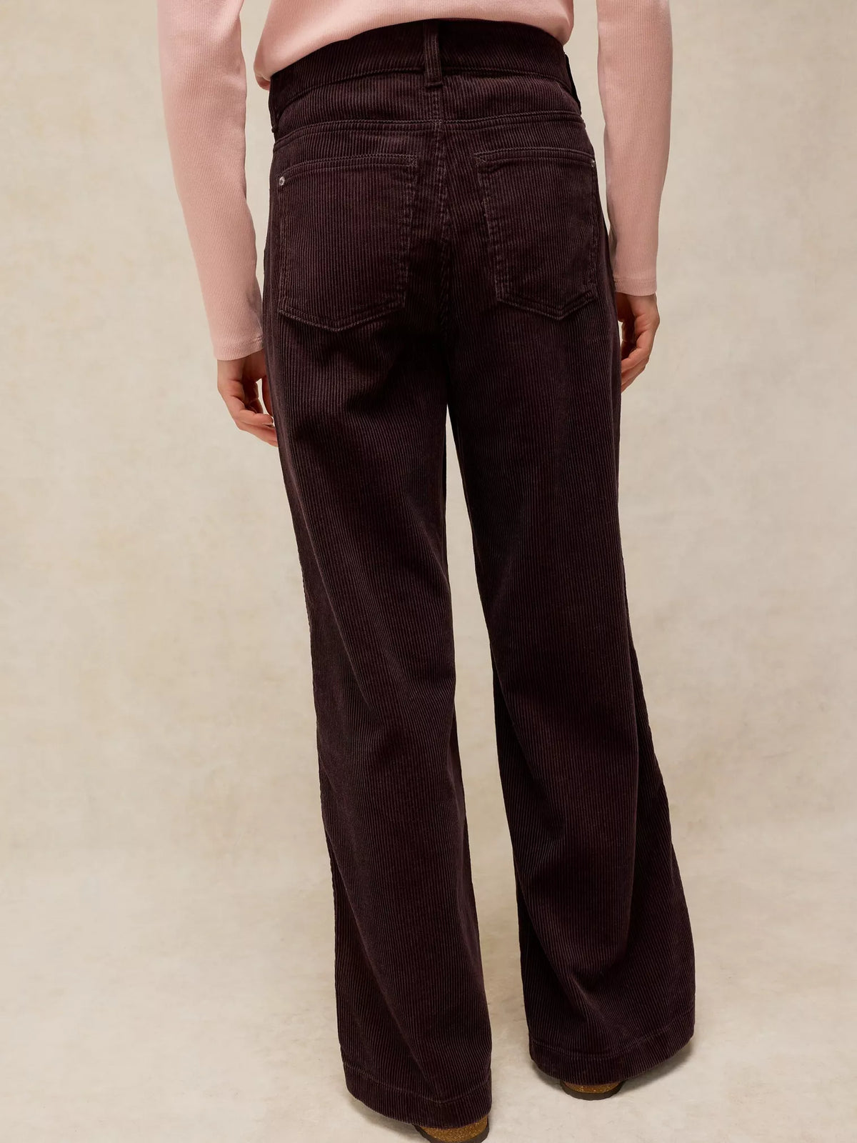 Ayla Wide Leg Chord Trouser