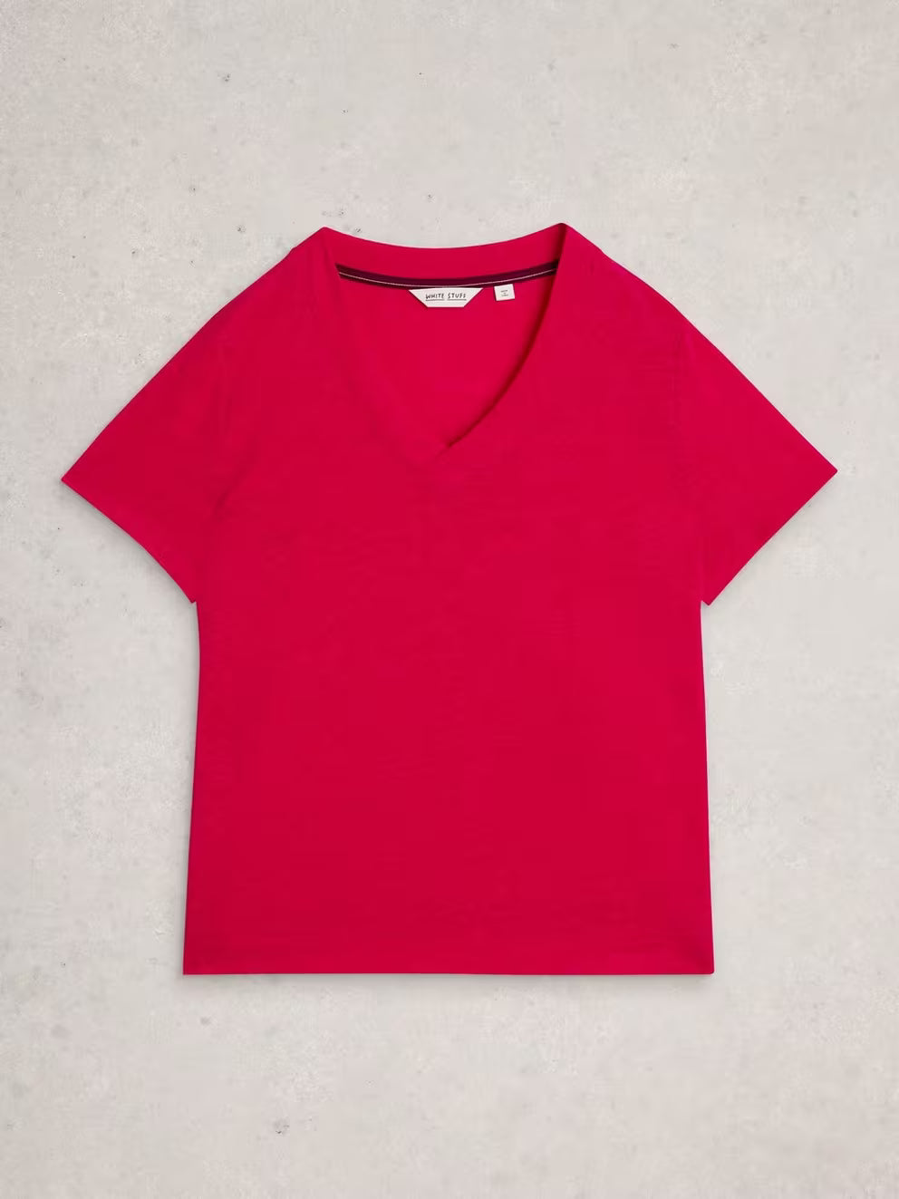 Susie V-Neck Linen Tee