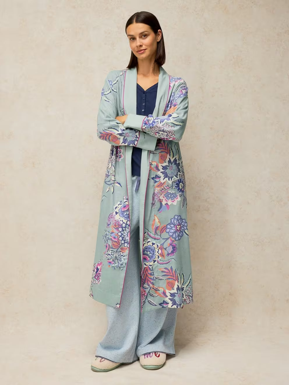 Nina Woven Dressing Gown