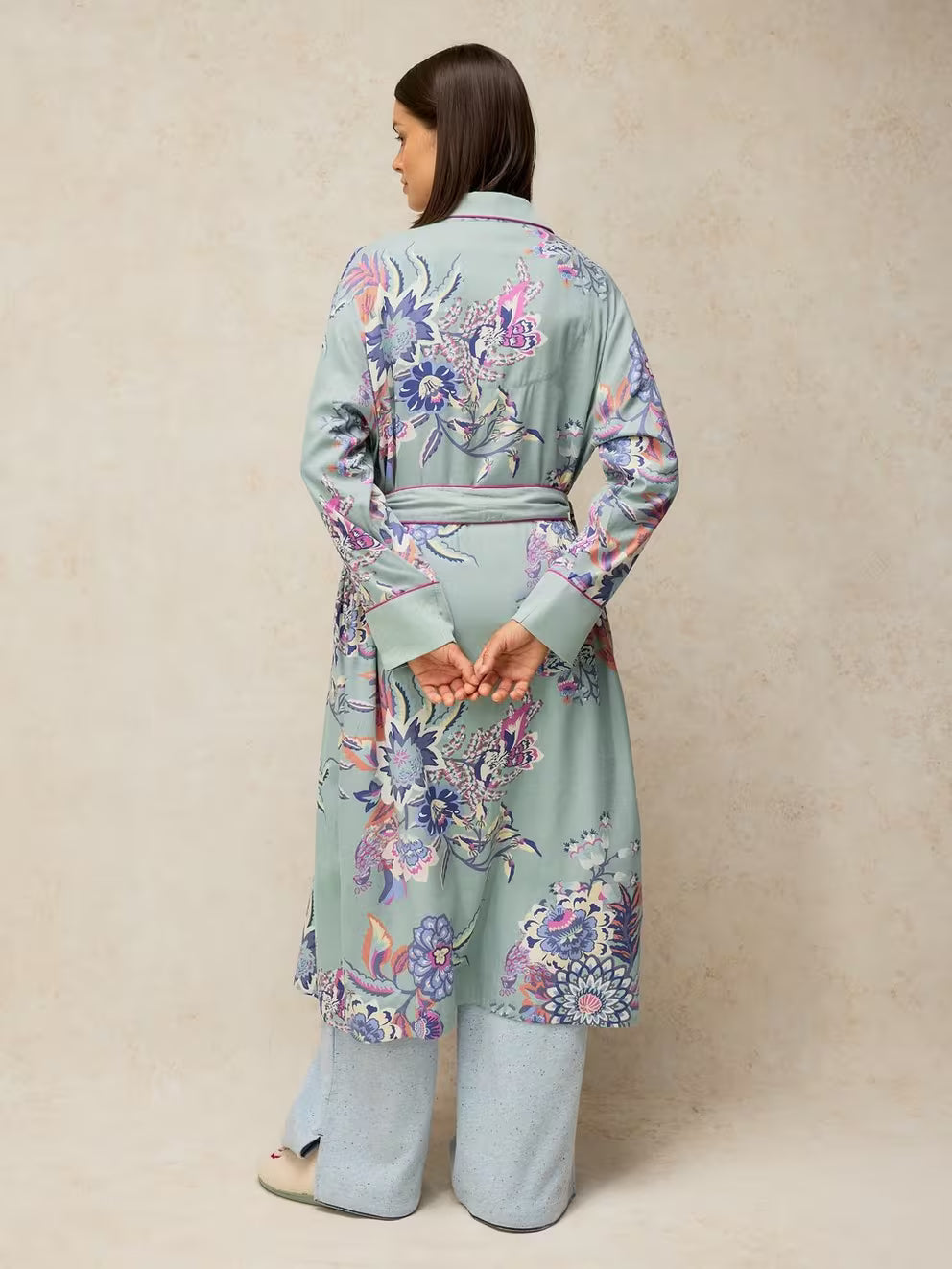 Nina Woven Dressing Gown