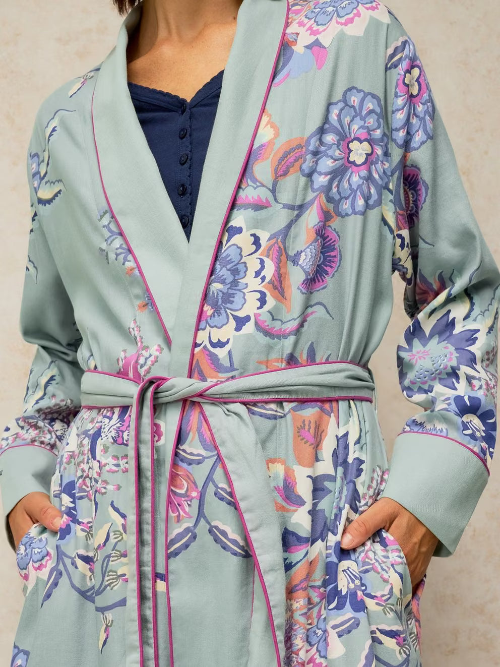 Nina Woven Dressing Gown