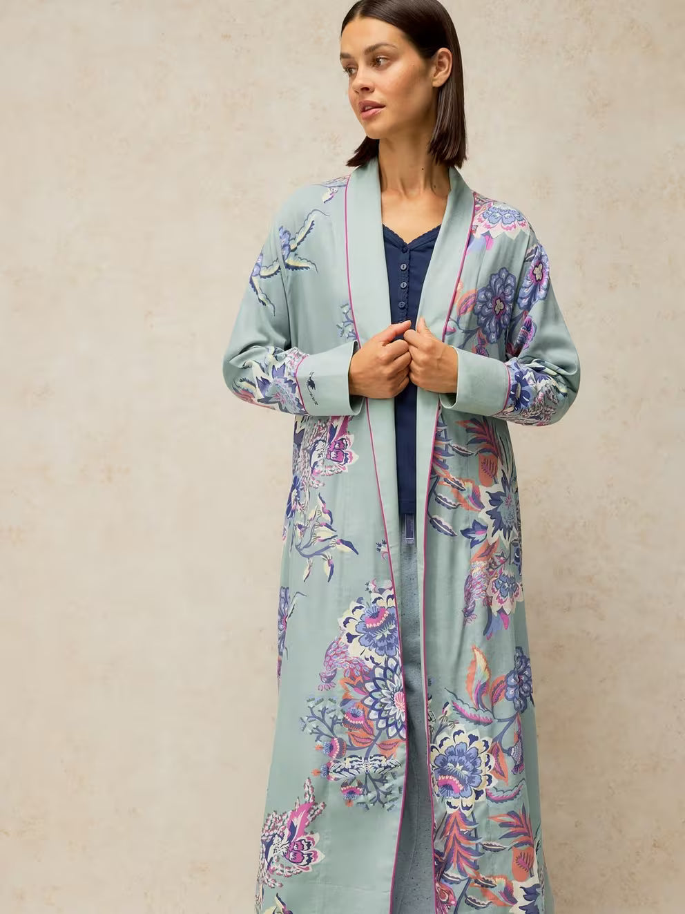 Nina Woven Dressing Gown