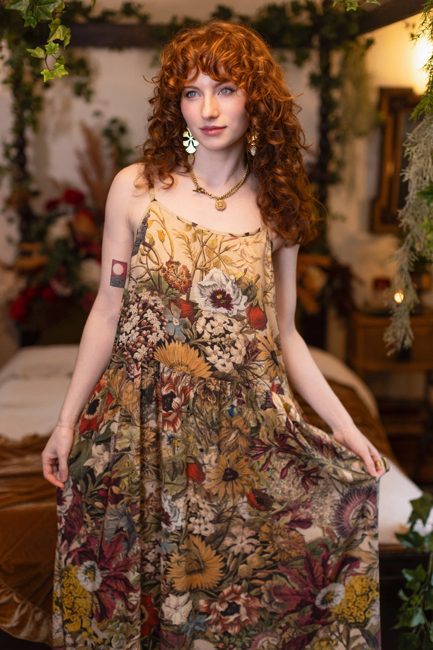 Golden Hour Maxi Slip Dress