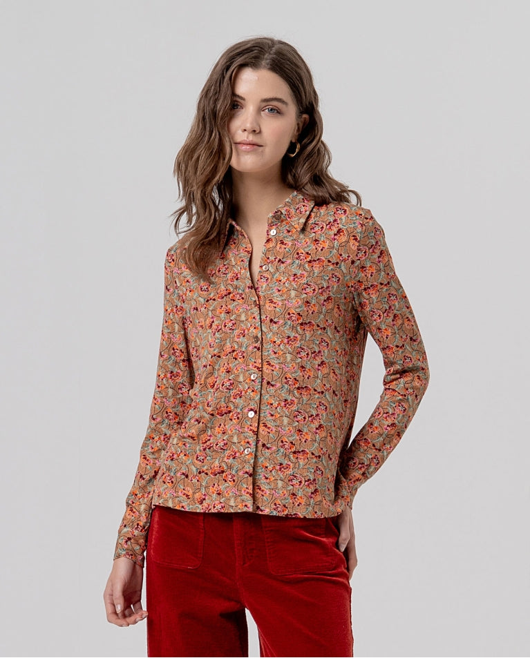 Elora Print Shirt