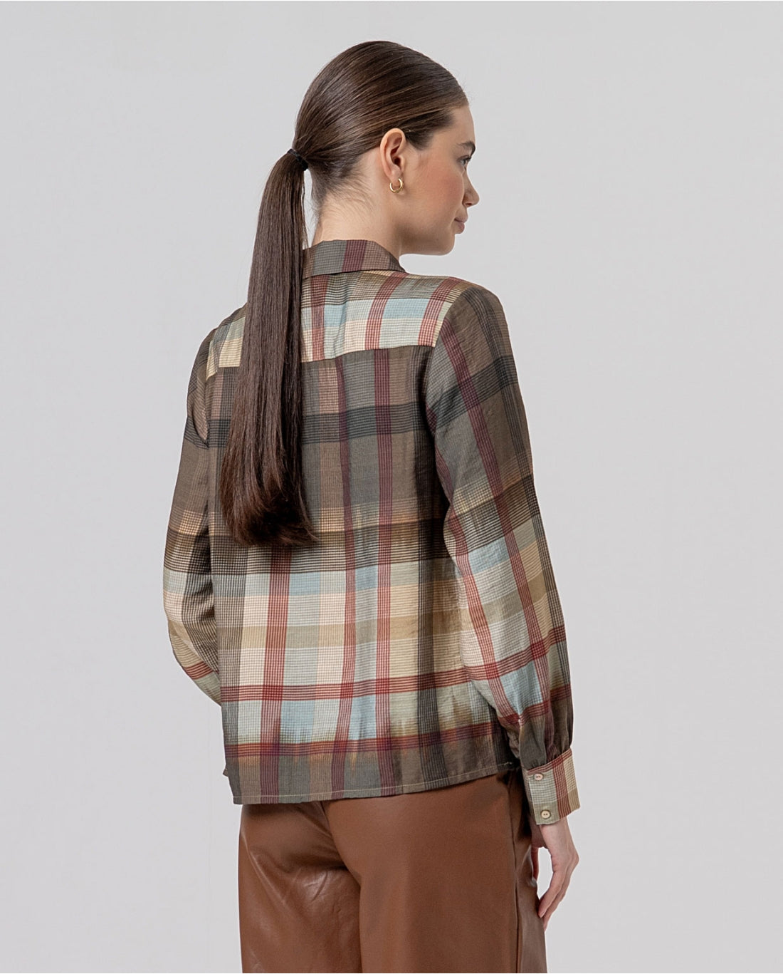 Checked Blouse