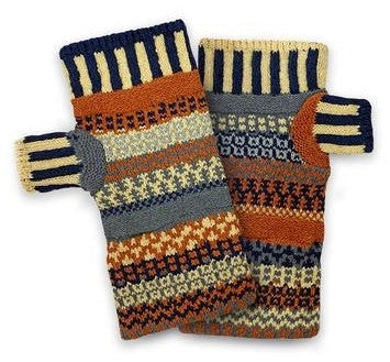 Nutmeg Fingerless Gloves