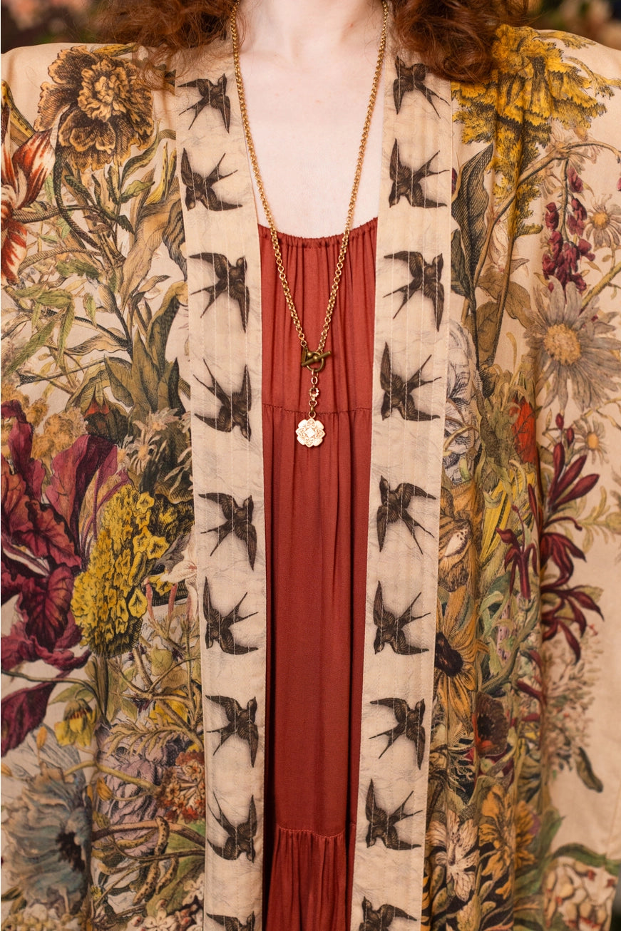 Golden Hour Duster Kimono Robe
